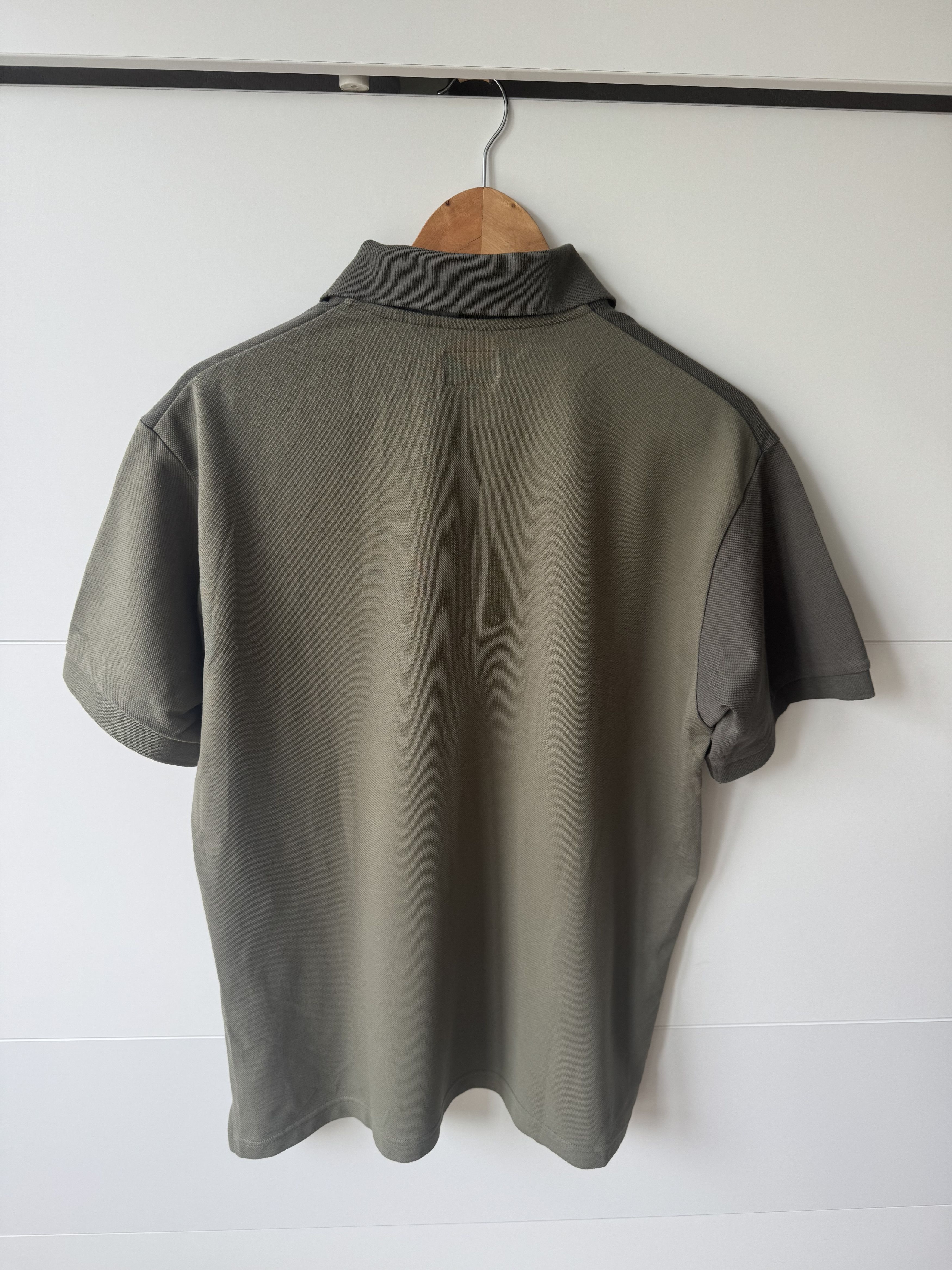 Engineered Garments × Uniqlo [M] Dry Pique Color Block Polo Shirt in Olive (SS19) Size US M / EU 48-50 / 2 - 2 Thumbnail