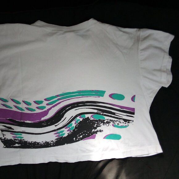 Nike × Vintage Vintage 90s Nike Crop Top T-Shirt Size M / US 6-8 / IT 42-44 - 9 Thumbnail