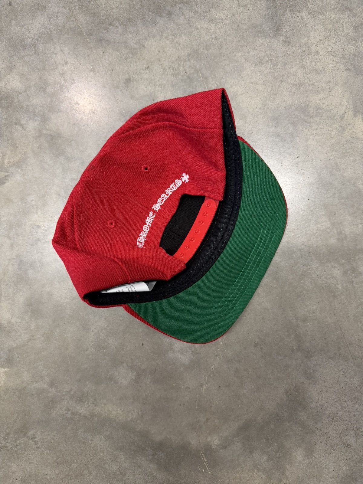 Chrome Hearts Chrome Hearts Baseball Snapback Hat Red/White Size ONE SIZE - 3 Thumbnail