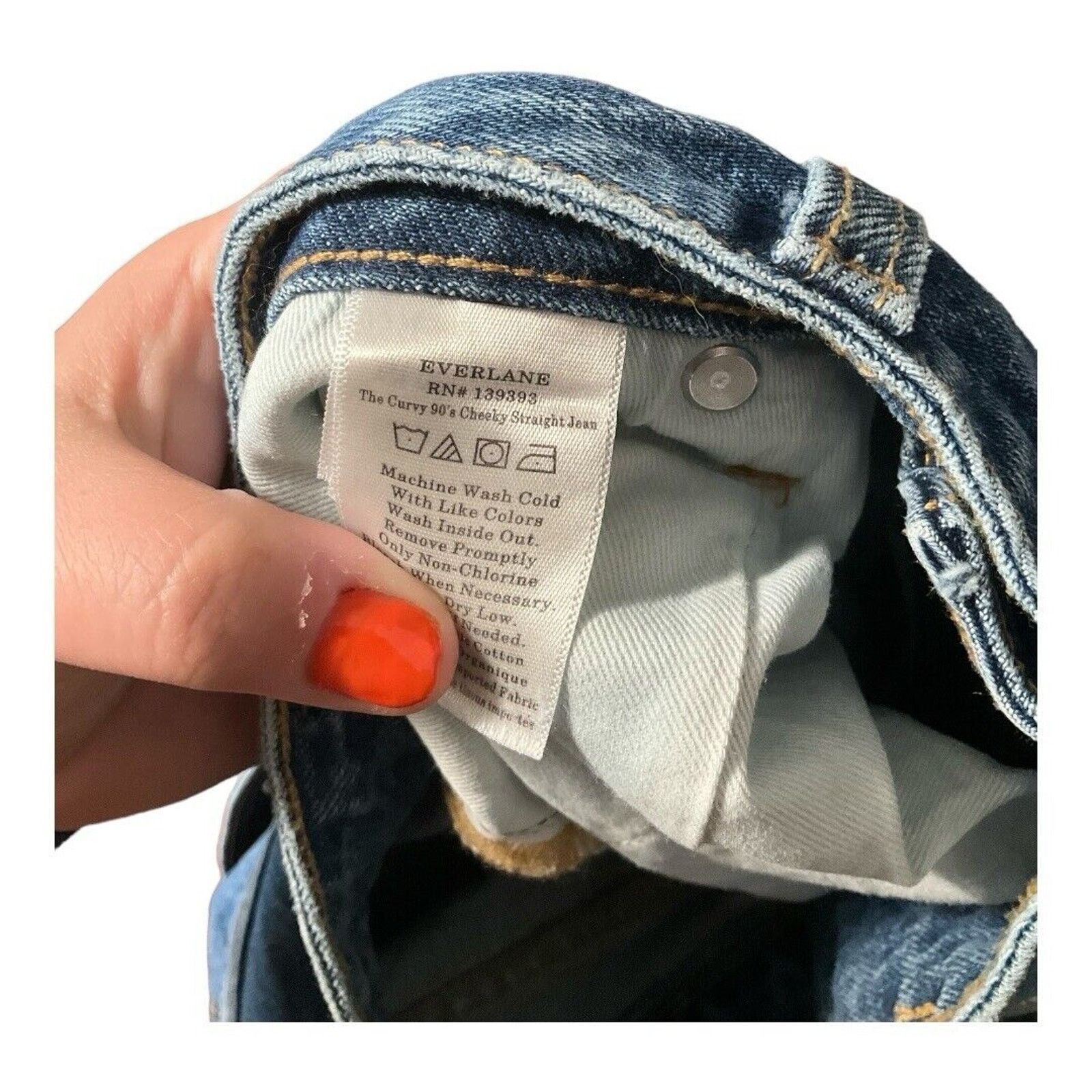 Everlane Everlane Curvy 90s Cheeky Straight Jean Size 31" - 5 Thumbnail