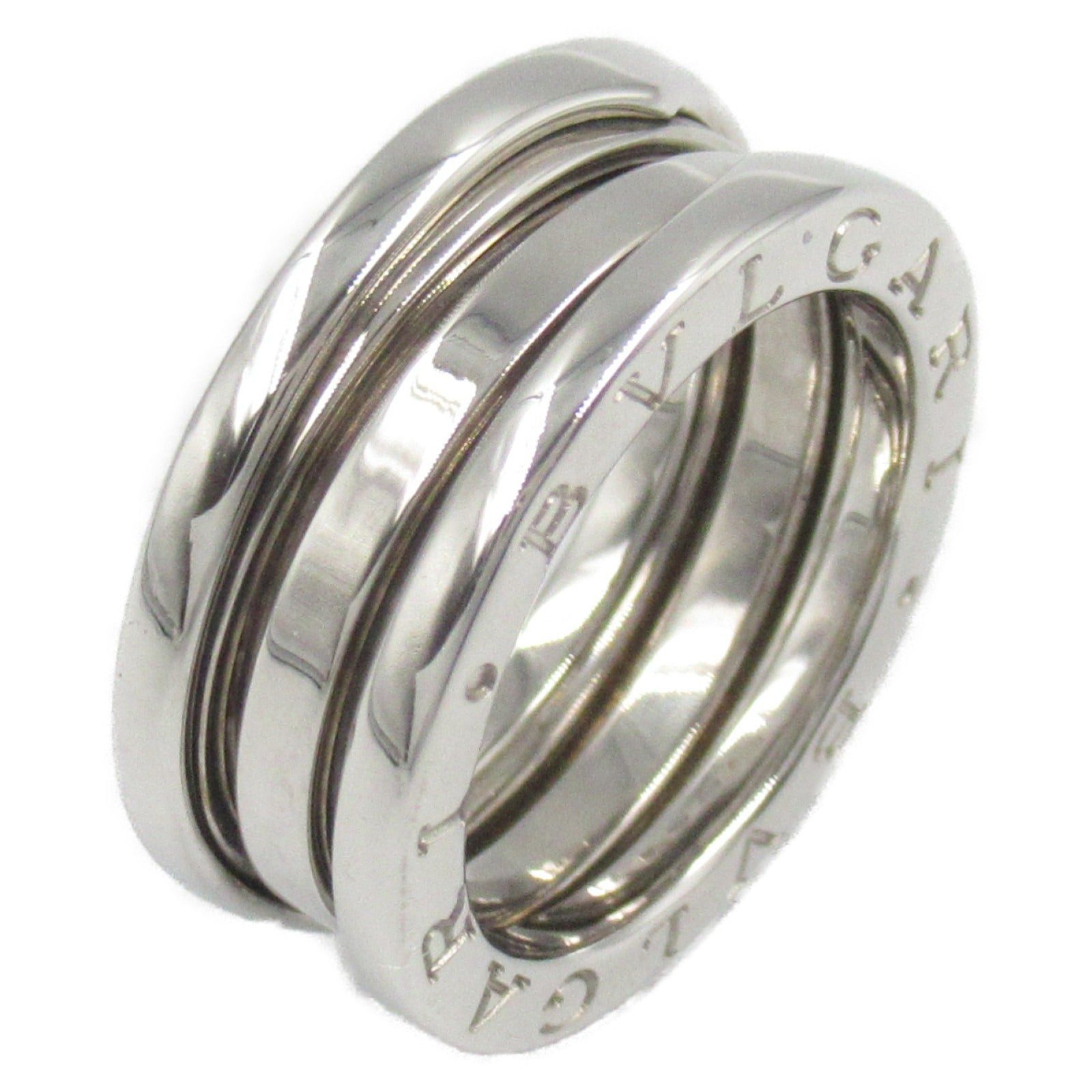 Bvlgari Bvlgari B Zero One Ring K18Wg (White Gold) Silver Size ONE SIZE - 1 Thumbnail