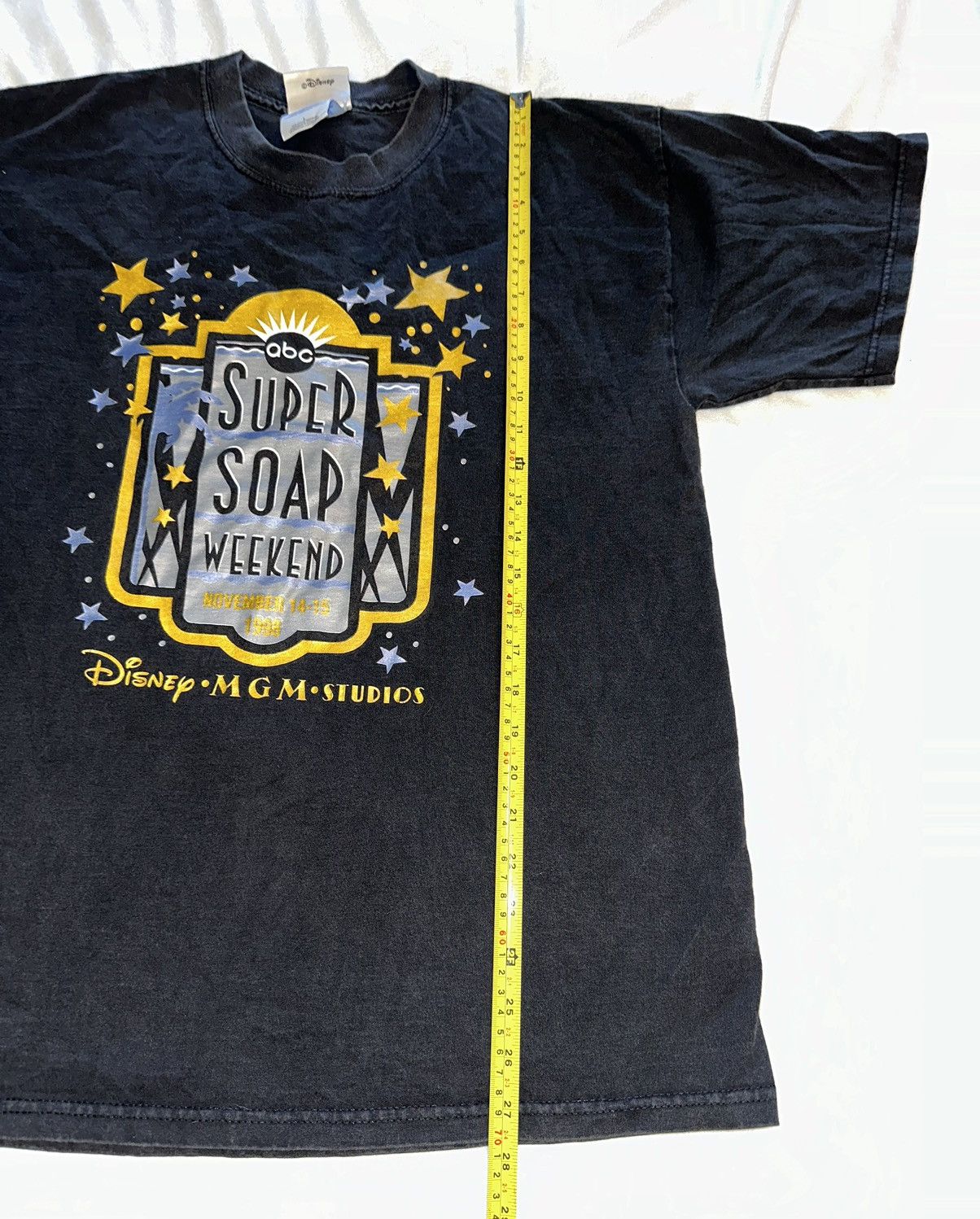 Disney × Vintage VTG 1998 ABC SUPER SOAP OPERA WEEKEND T SHIRT DISNEY WORLD-L Size US L / EU 52-54 / 3 - 6 Thumbnail