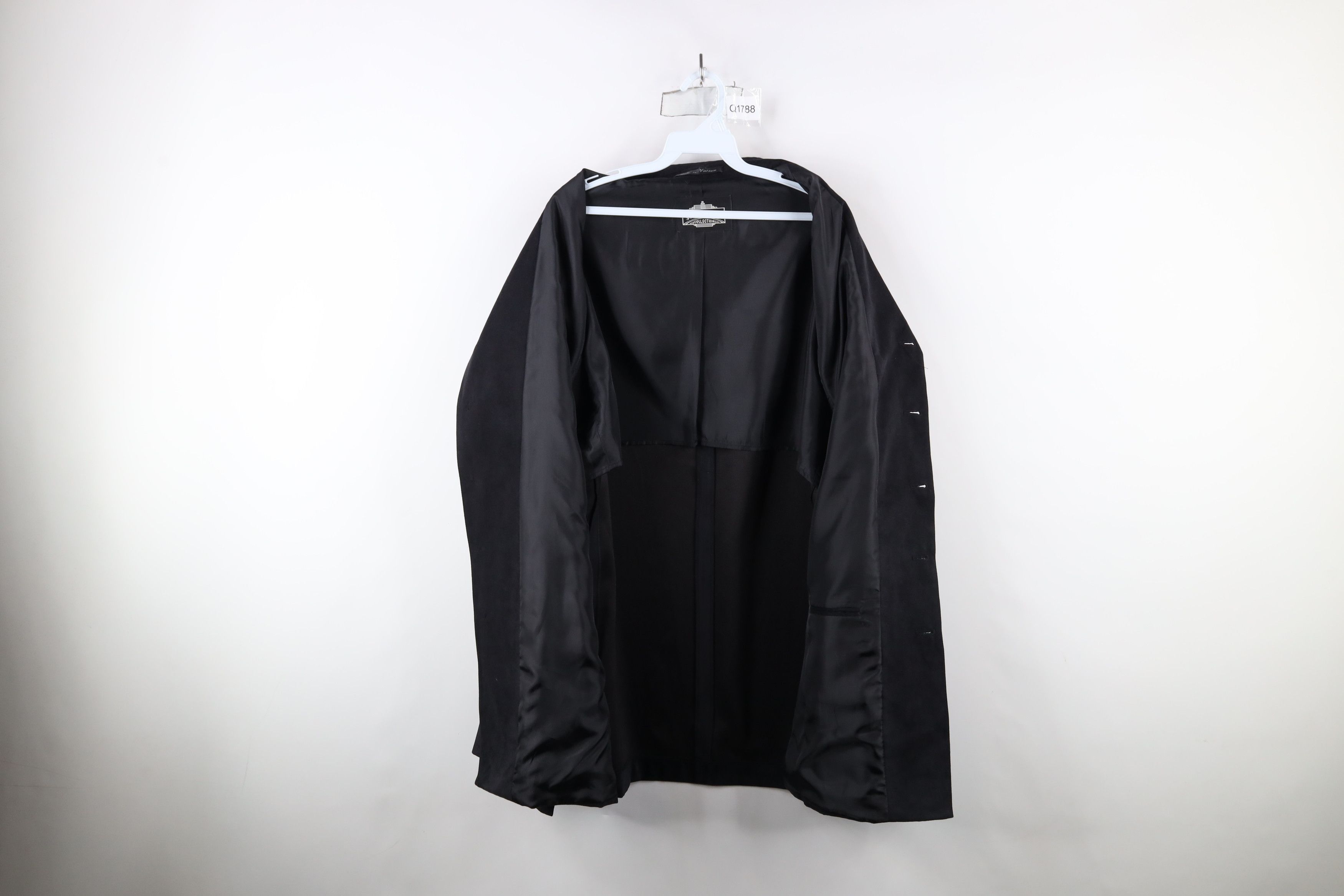 Vintage Vintage 90s Streetwear Fit Microfiber Button Shirt Jacket Size US XXL / EU 58 / 5 - 8 Thumbnail