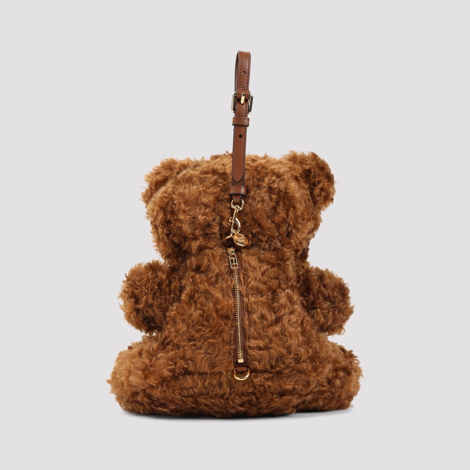 Moschino MOSCHINO Bear Brown Shoulder Bag New & Authentic Size ONE SIZE - 2 Thumbnail