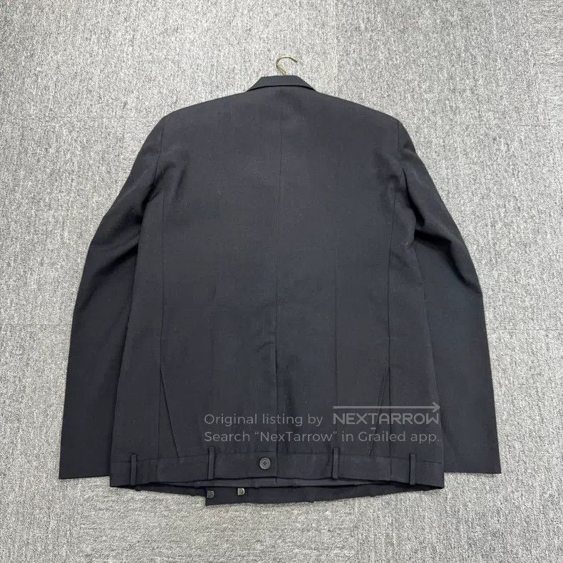 Balenciaga Balenciaga Nylon patchwork wool blazer Size US XXS / EU 40 - 5 Thumbnail