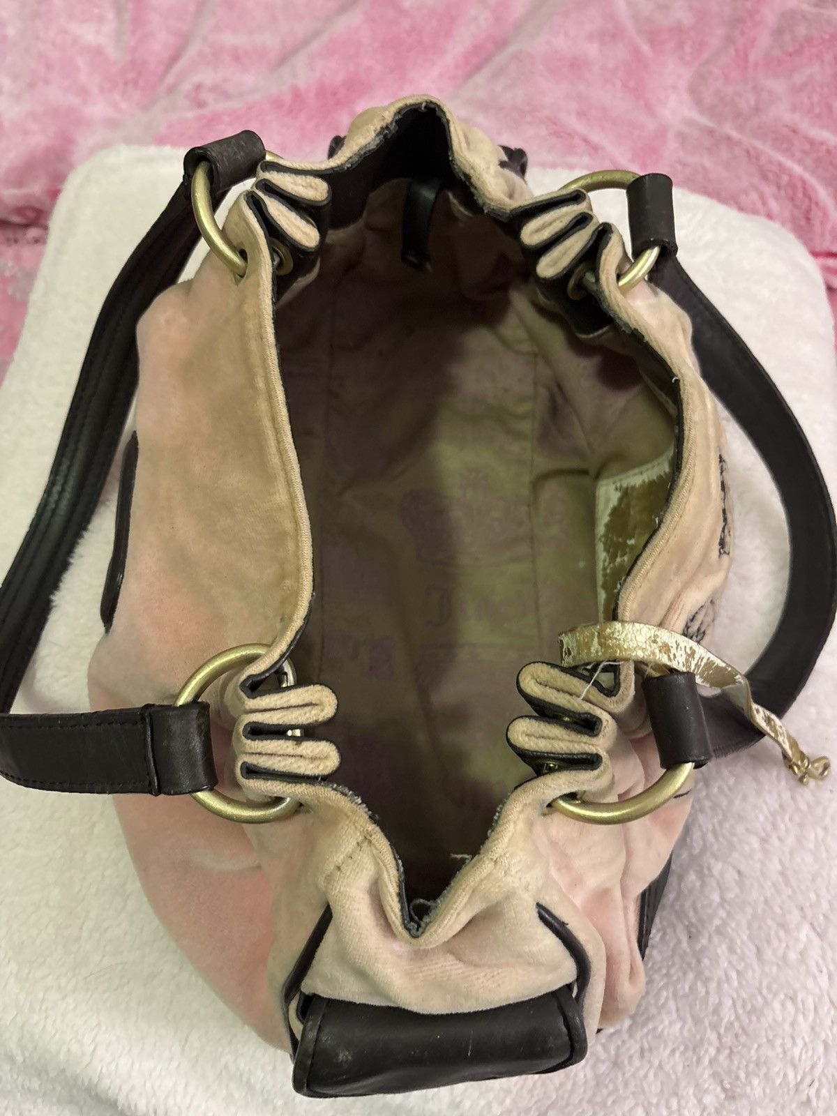 Juicy Couture Juicy Couture Vintage shoulder bag + Matching Wallet Size ONE SIZE - 6 Thumbnail