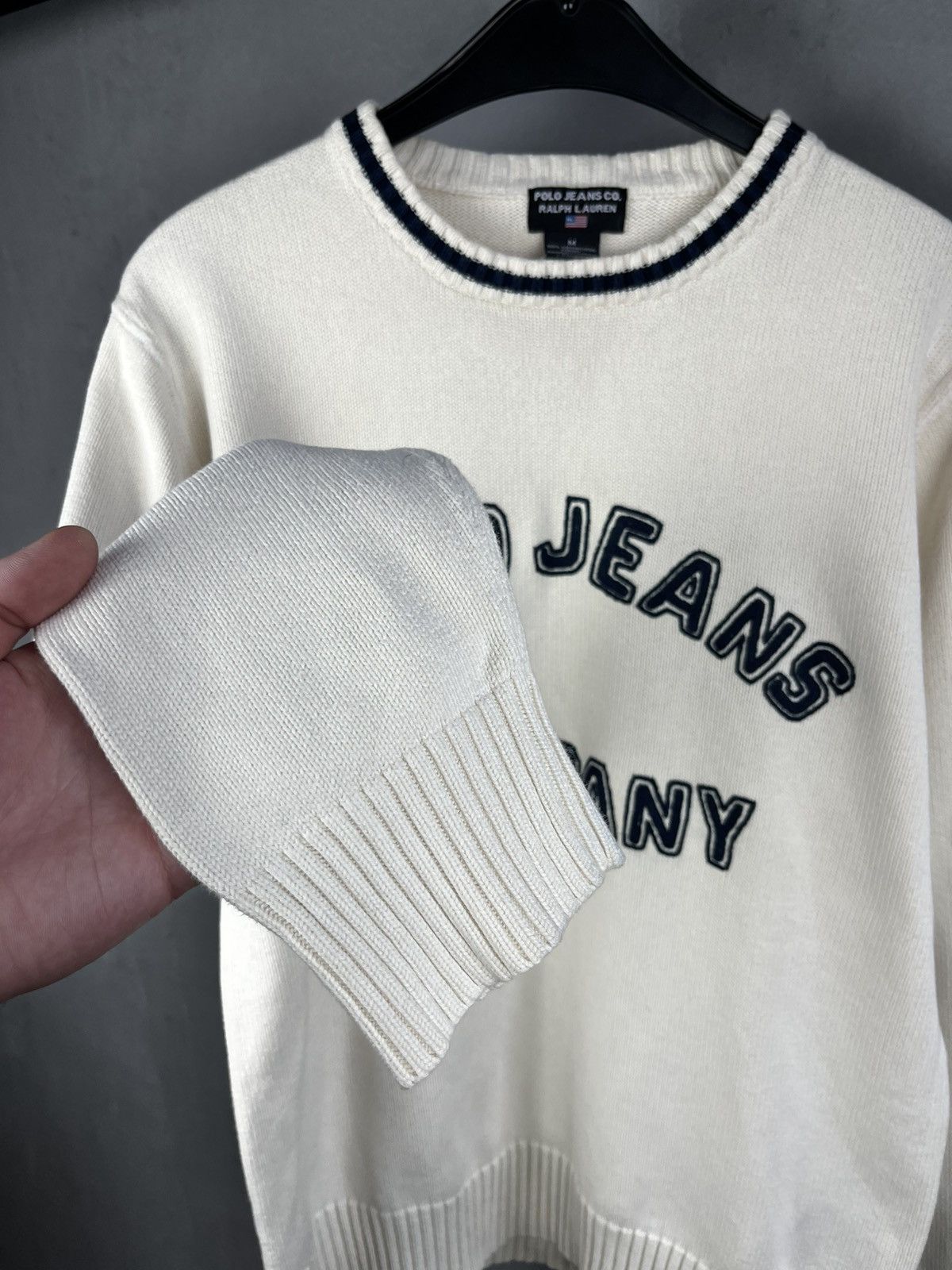 Polo Ralph Lauren Ralph Lauren big logo sweater vintage Size US M / EU 48-50 / 2 - 7 Thumbnail