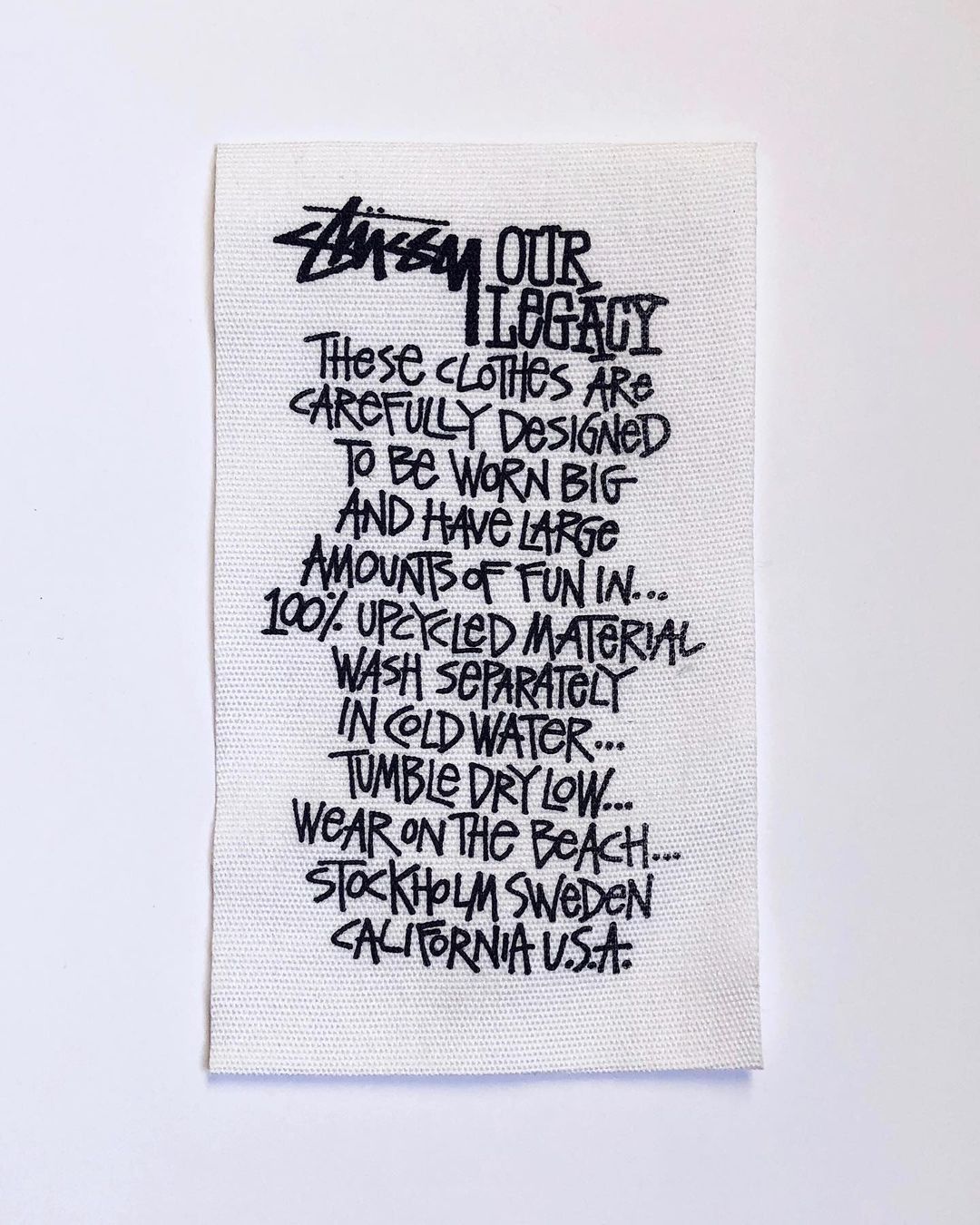 Stussy X OUR LEGACY WORKSHOP TOM TOM POSITIVE VIBRATION BOX SHIRT Size US S / EU 44-46 / 1 - 5 Thumbnail