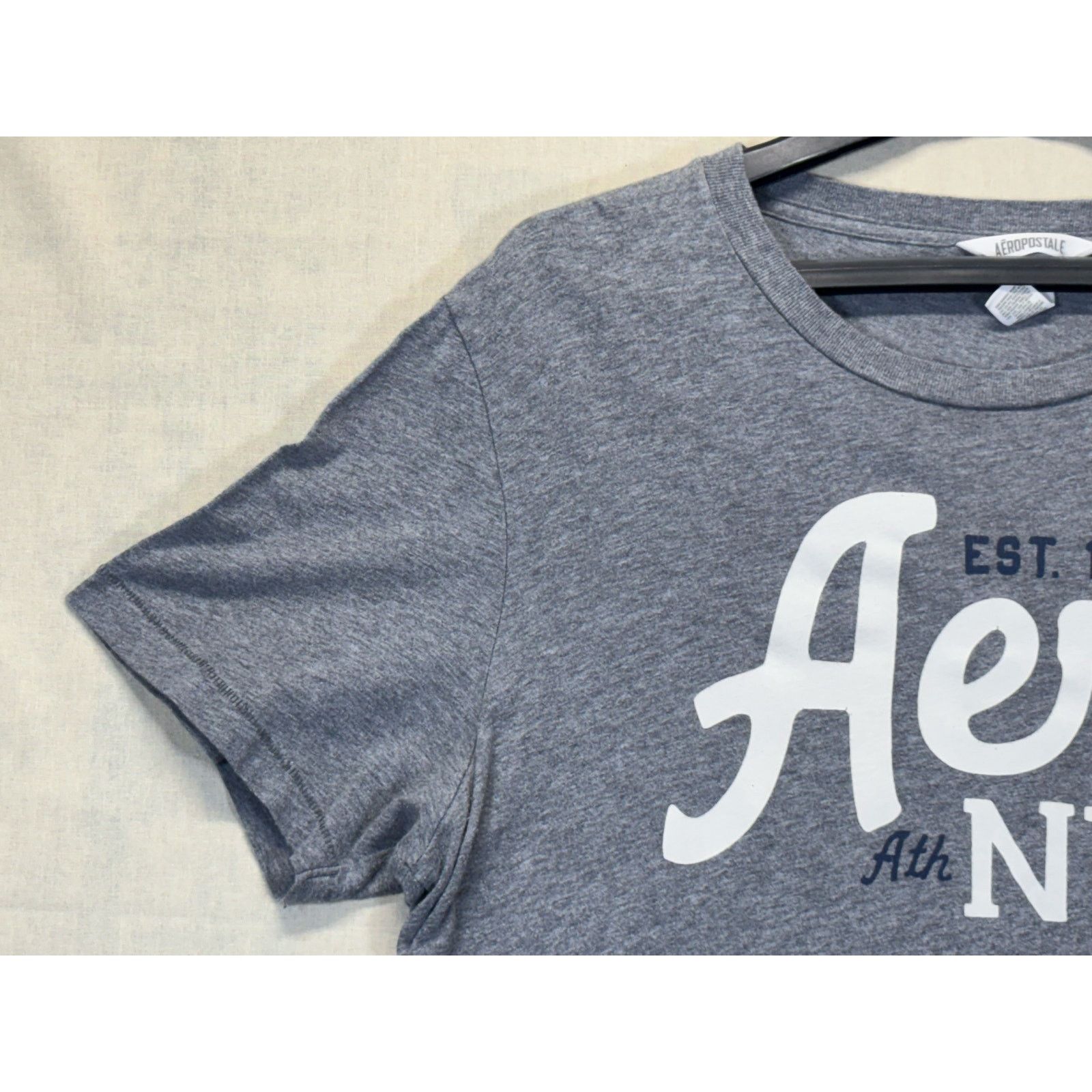 Aeropostale Aéropostale Aero NY Gray Graphic T-Shirt Women’s XL Size US XL / EU 56 / 4 - 10 Thumbnail