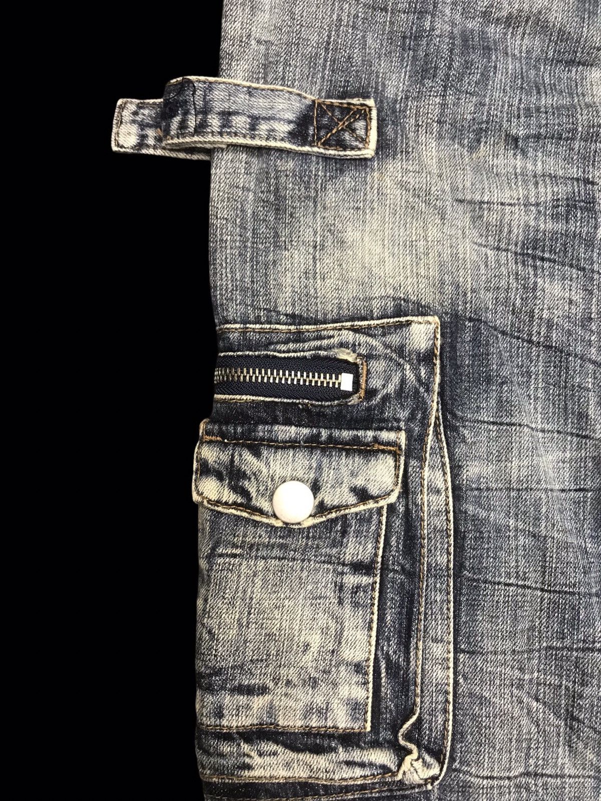 Seditionaries × semanticdesign 💥FLARE💥semantic design SICK FLARE MULTIPOCKETS DENIM F214 Size US 32 / EU 48 - 18 Thumbnail