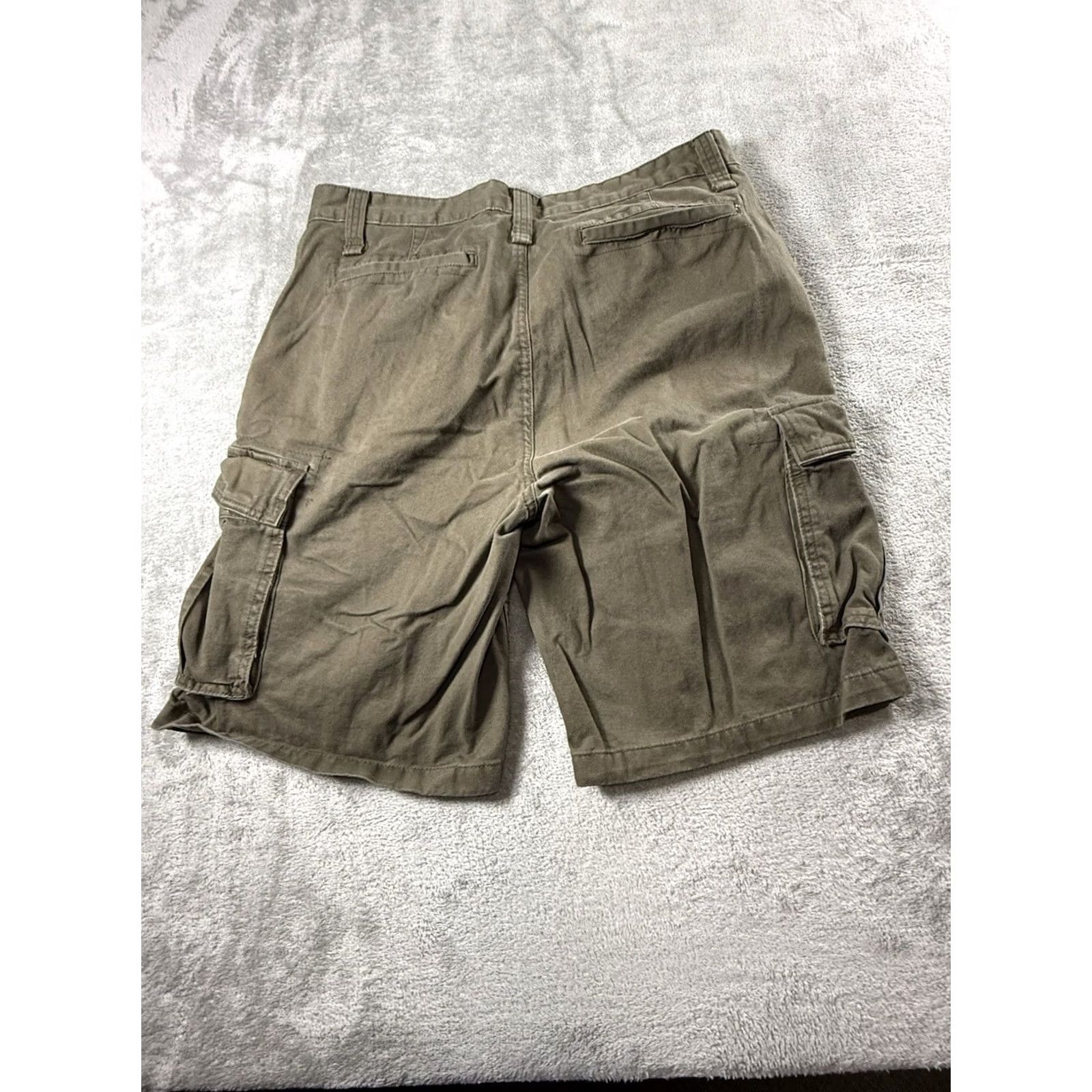 Nautica Nautica Cargo Shorts Men 36 Olive Green Light Khaki Beach Fish Camp Size US 36 / EU 52 - 5 Thumbnail