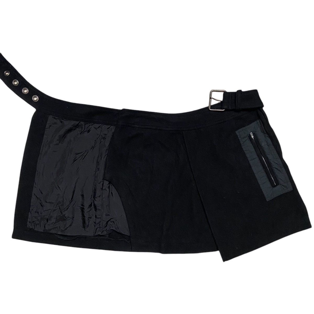 If Six Was Nine × Le Grande Bleu (L.G.B.) × Seditionaries Pour Deux Cargo Utility Mini Skirt Size 30" / US 8 / IT 44 - 3 Thumbnail
