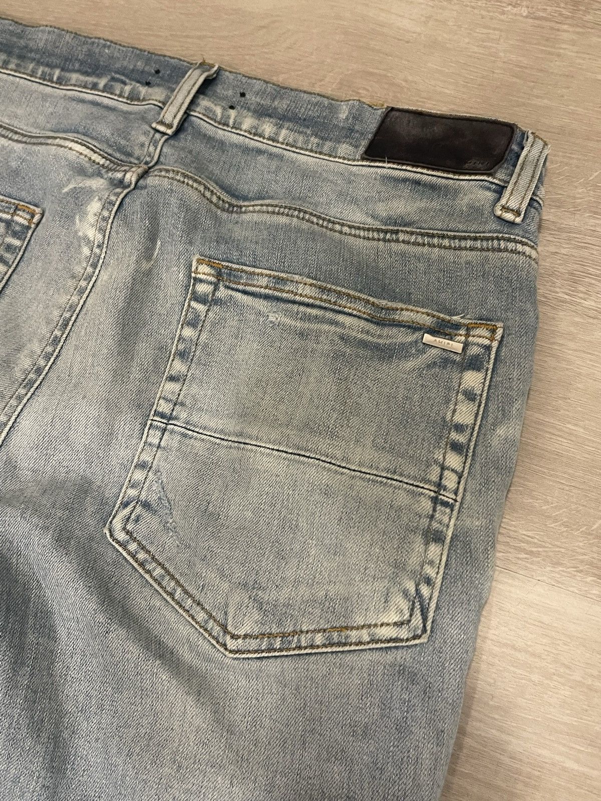 Amiri AMIRI MX2 Bandana Zip Knee Jeans Size US 34 / EU 50 - 7 Thumbnail
