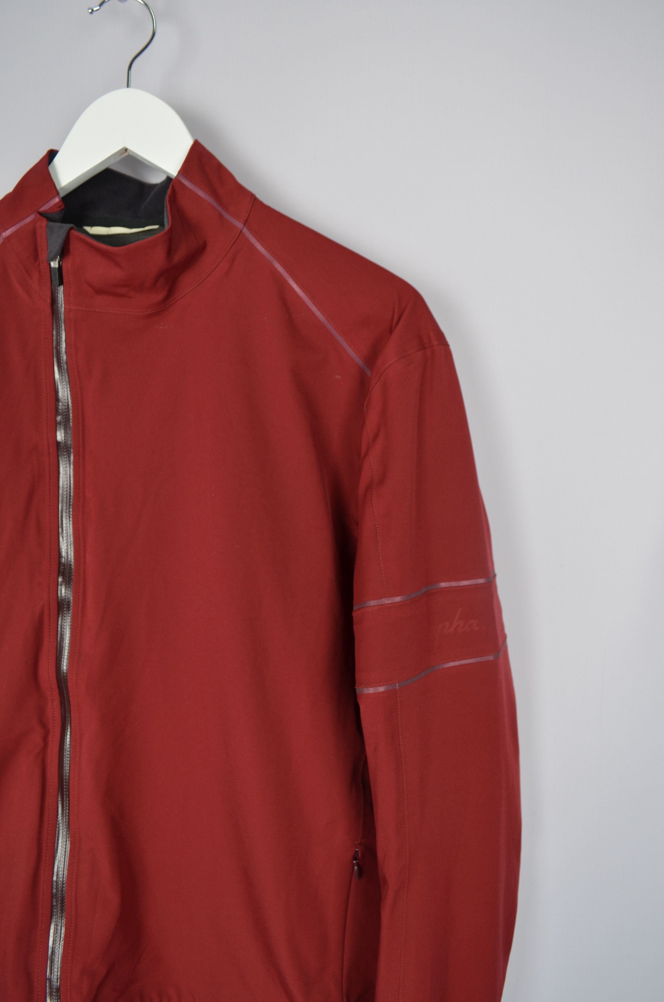 Rapha Rapha Hardshell Winter Full Zip Red Maroon Jacket Size L Size US L / EU 52-54 / 3 - 3 Thumbnail