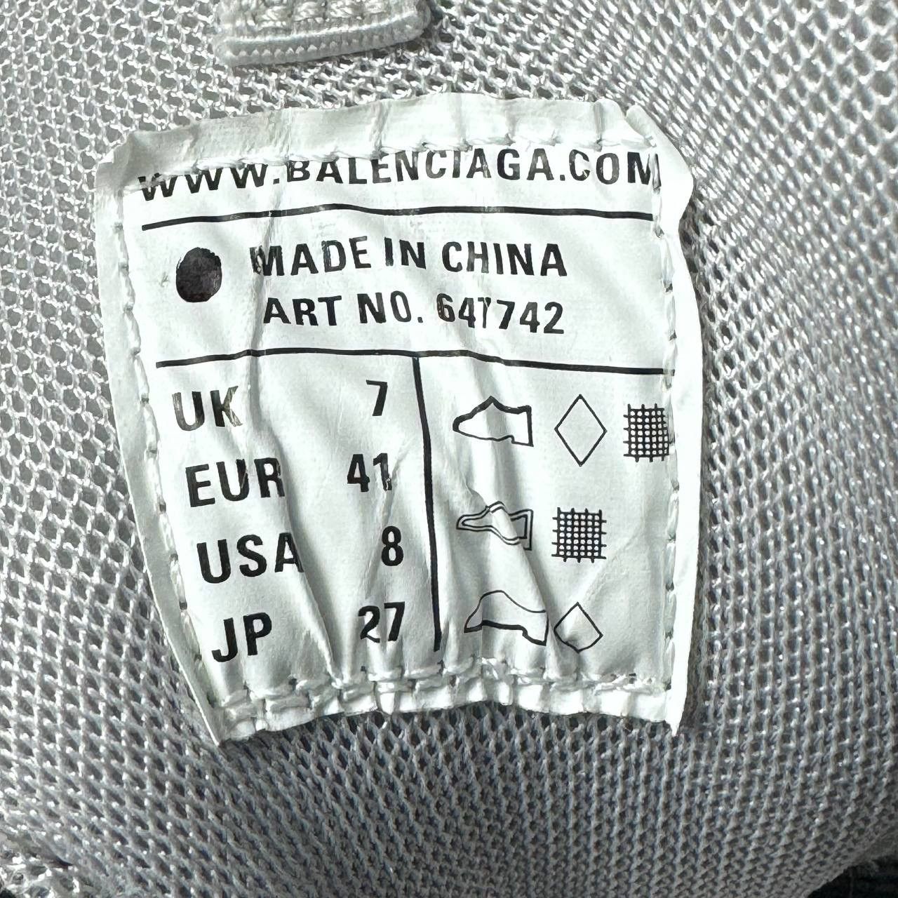 Balenciaga balenciaga track 1 clearsole gray Size US 8 / EU 41 - 6 Thumbnail