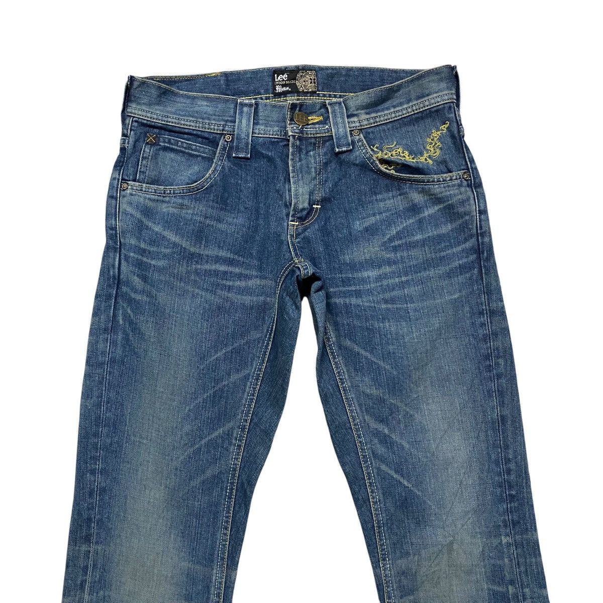 Japanese Brand LEE x MIDAS Machiavel Denim Flare Jeans Size US 30 / EU 46 - 3 Thumbnail