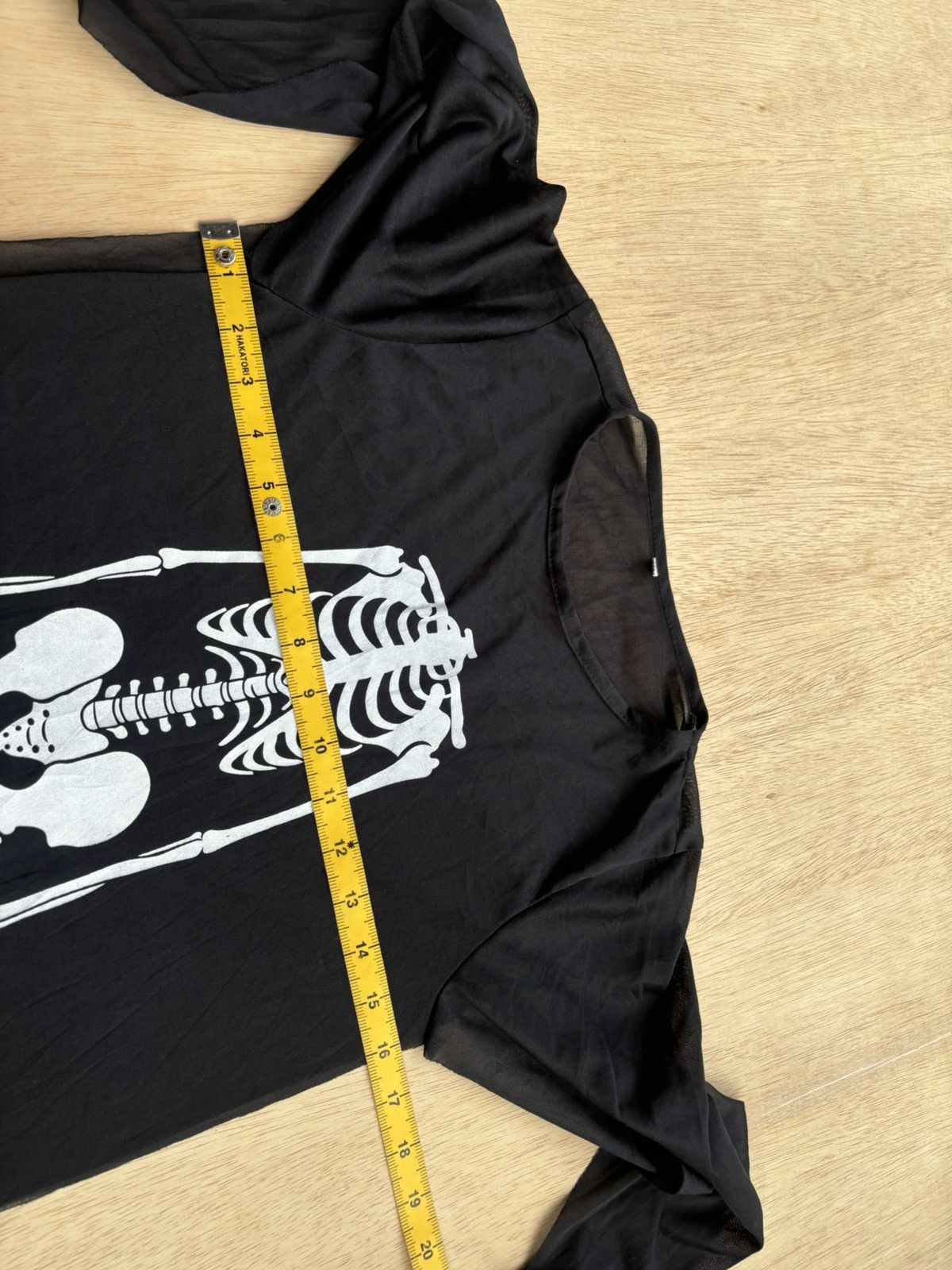 20471120 × If Six Was Nine × Japanese Brand Y2k Skull Poem light clothes Women's Longsleeve Size ONE SIZE - 10 Thumbnail