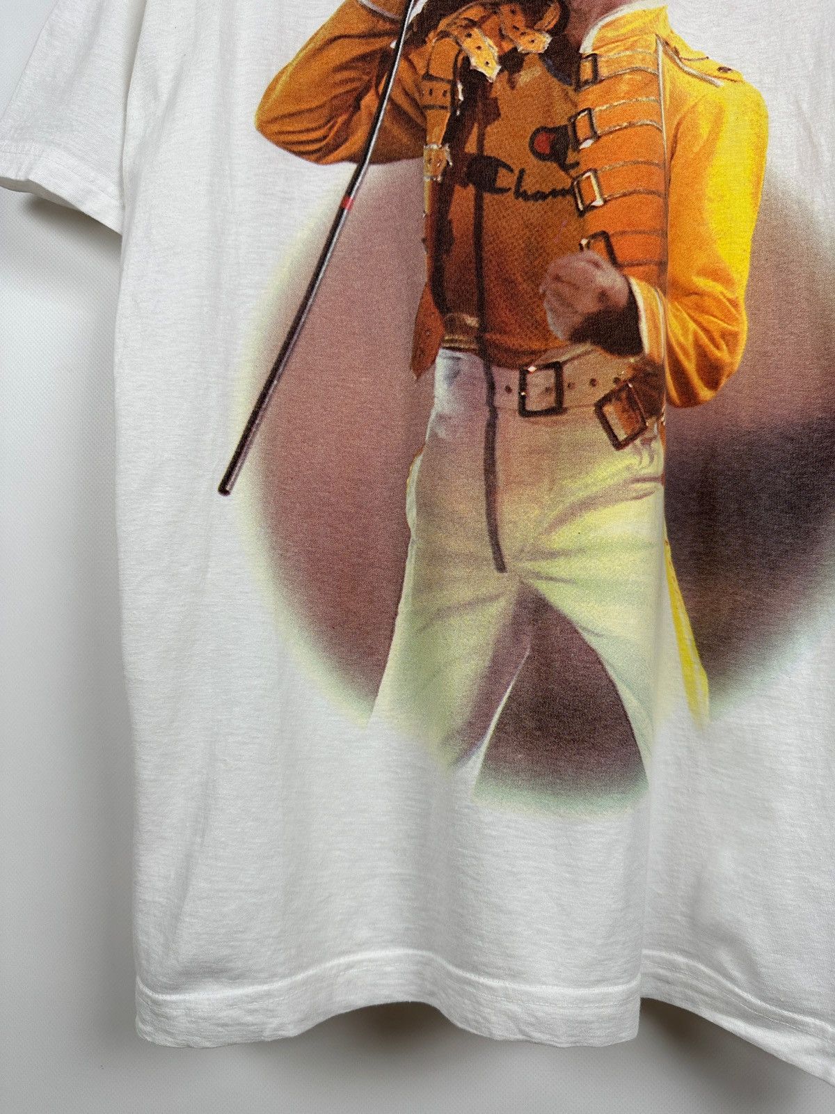Band Tees 1992 Vintage Queen Freddie Mercury Tribute Concert T-Shirt Size US L / EU 52-54 / 3 - 6 Thumbnail