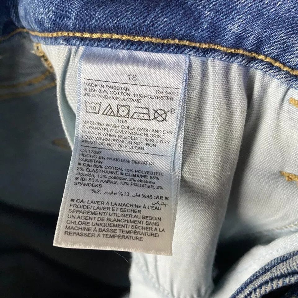 Old Navy Old Navy Rockstar Jeans Women's 18 Super Skinny High Rise Size 40" / US 18 - 9 Thumbnail