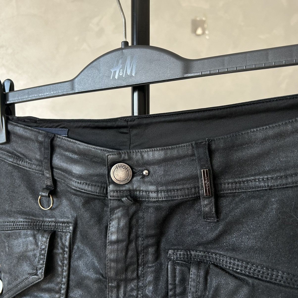 Other HIGH Use By Claire Campbell Avantgarde Waxed Cargo Pants Size US 32 / EU 48 - 11 Thumbnail