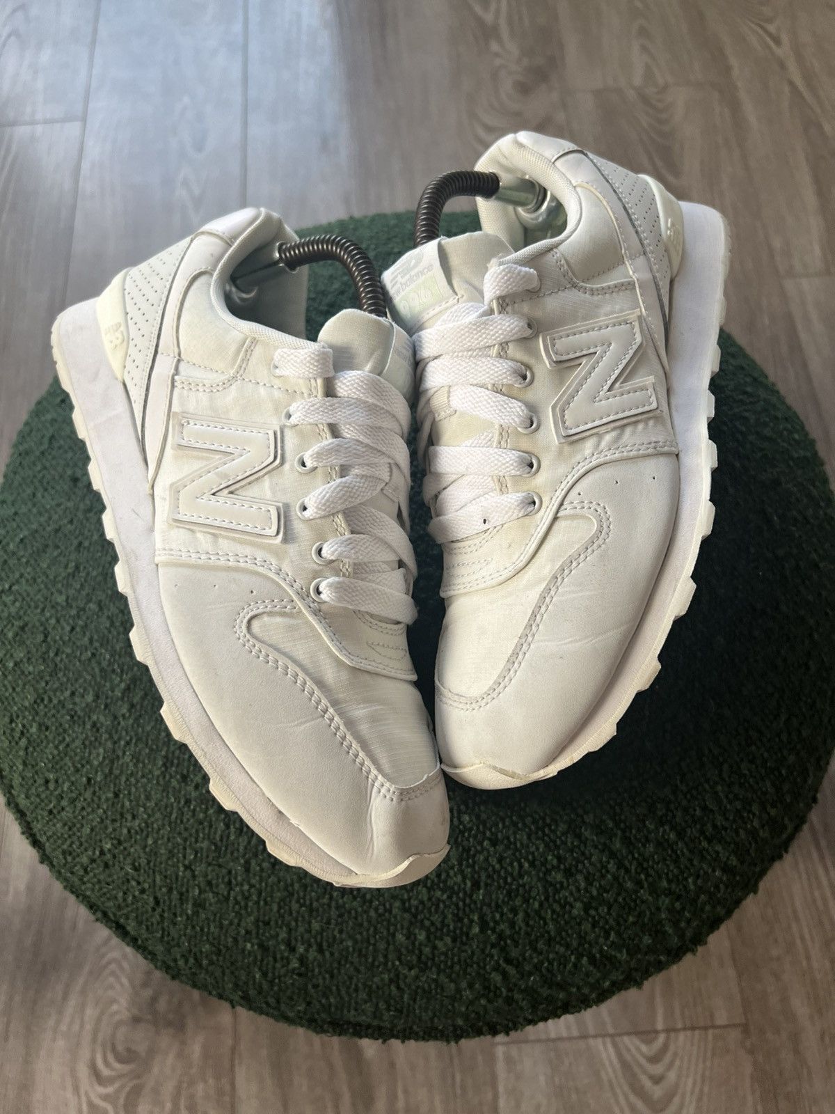 Japanese Brand × New Balance ‼️New Balance 996 Running Navy White Sneakers‼️ Size US 8 / IT 38 - 1 Thumbnail
