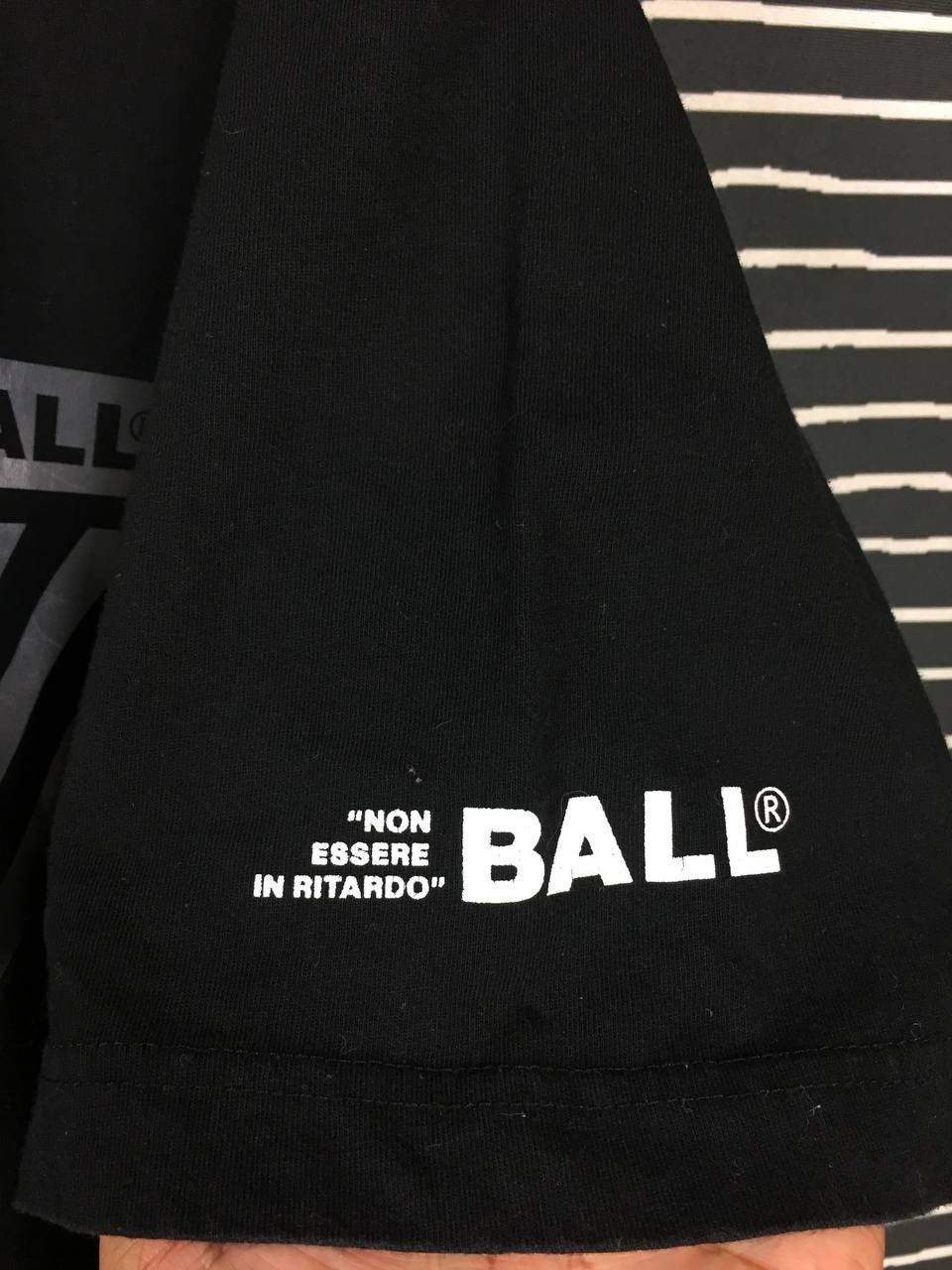 Japanese Brand × Vintage BALL Japanese Brand "Non Essere In Ritardo" Tee Size US XXL / EU 58 / 5 - 5 Thumbnail
