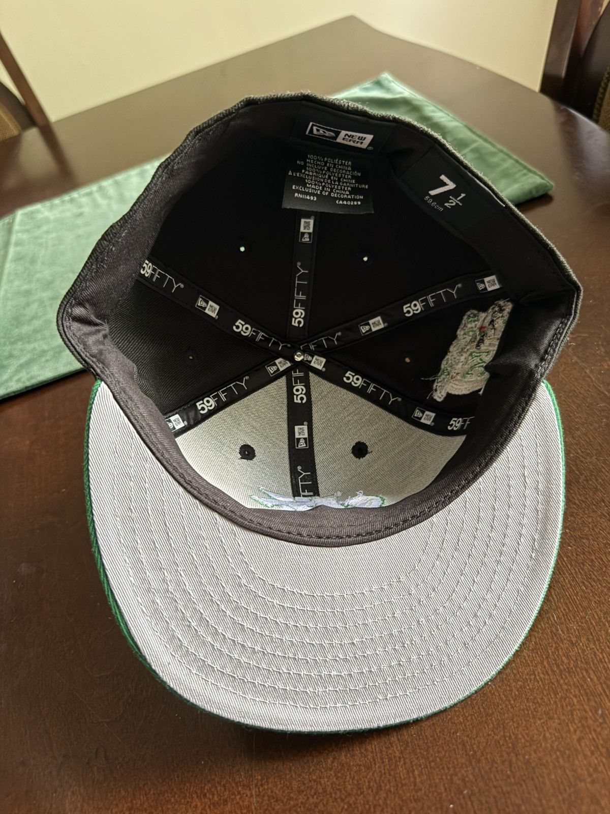 Other Kill Complacency KC Letter Fitted Hat Size 7 1/2 & 8 Size ONE SIZE - 6 Thumbnail