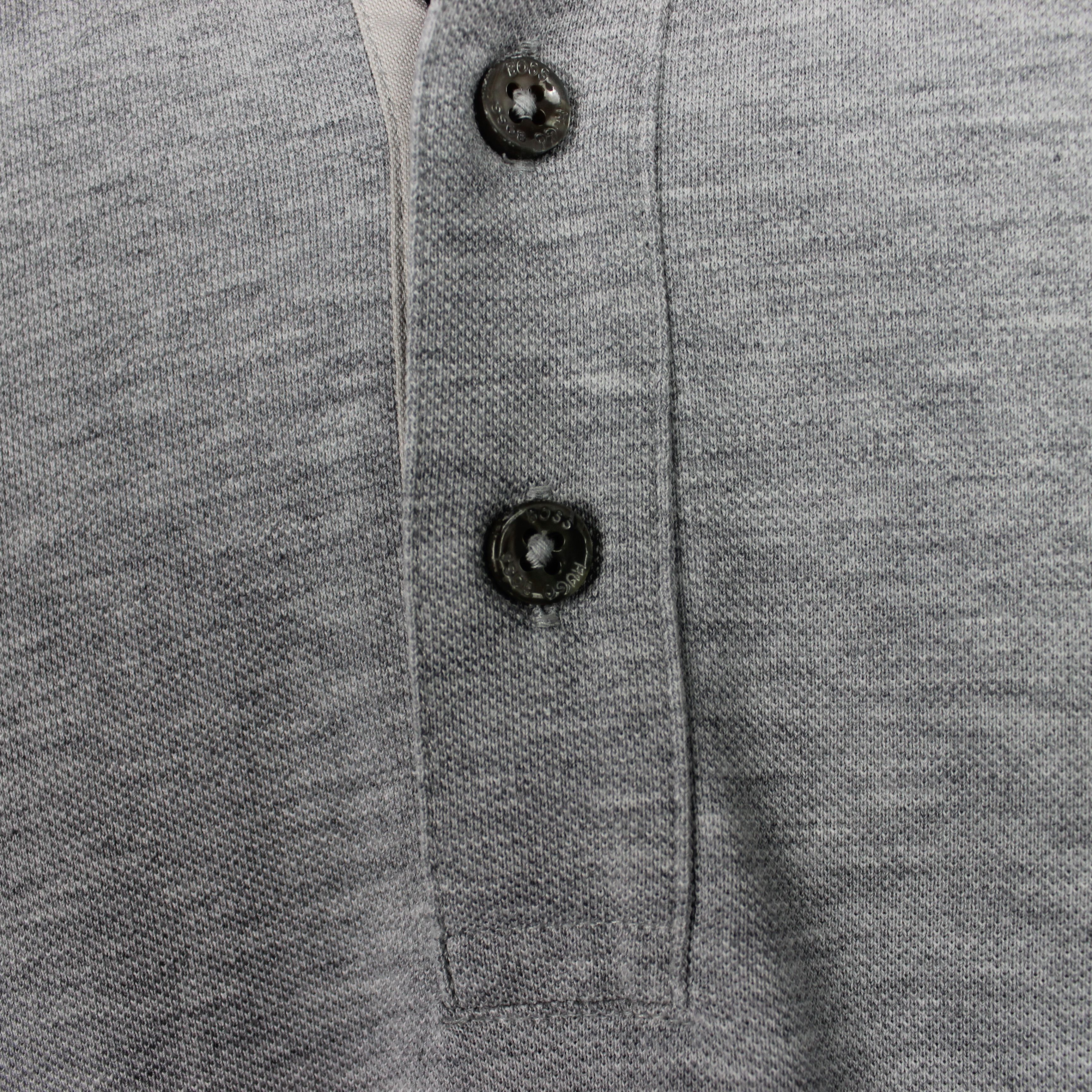 Hugo Boss Hugo Boss polo shirt men cotton gray M L Size US L / EU 52-54 / 3 - 6 Thumbnail
