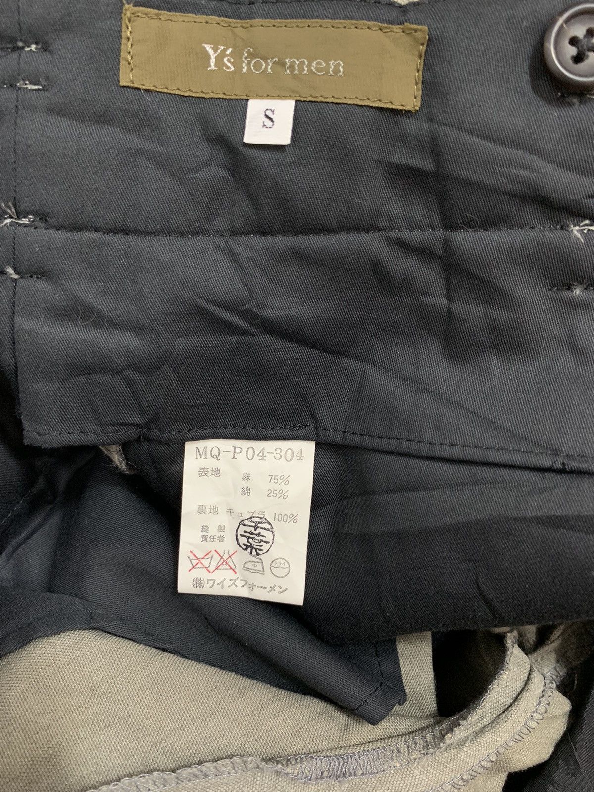 Japanese Brand Vintage Yohji Yamamoto 2003 S/S pleated trousers Size US 29 - 6 Thumbnail