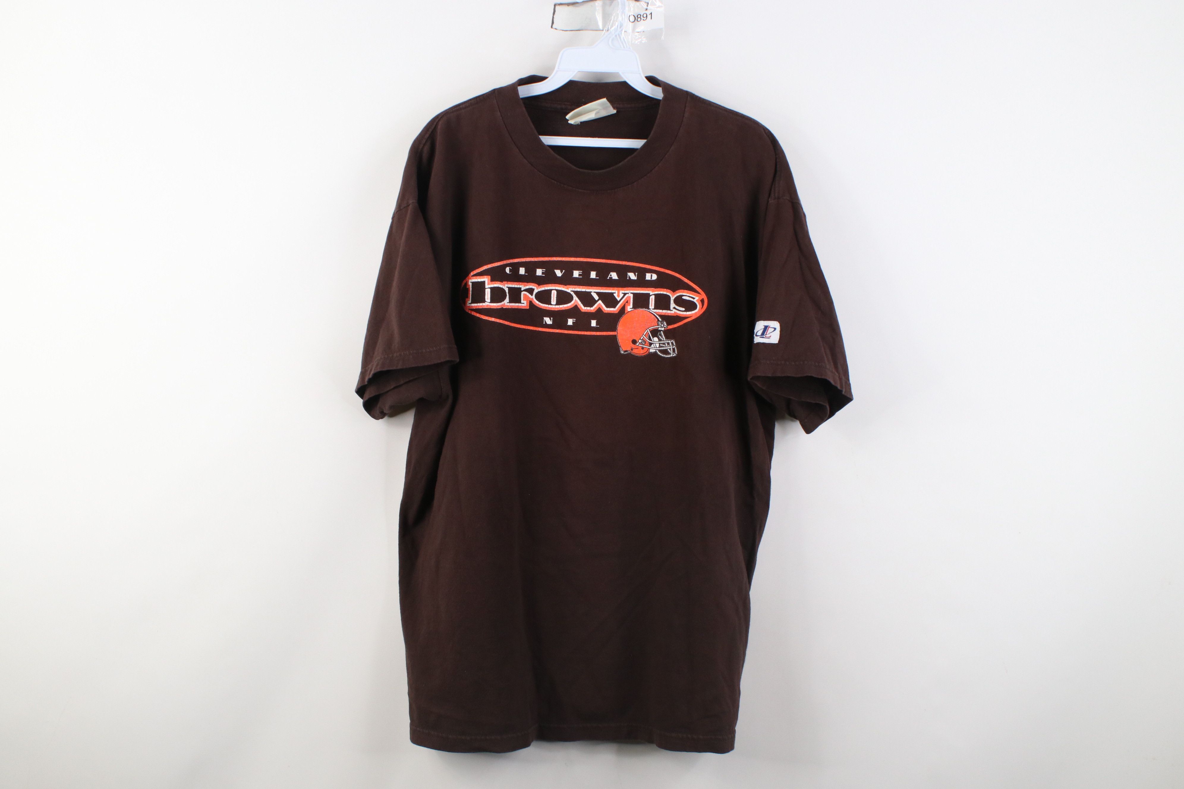 Vintage Vintage 90s Spell Cleveland Browns Football T-Shirt Brown Size US L / EU 52-54 / 3 - 1 Thumbnail