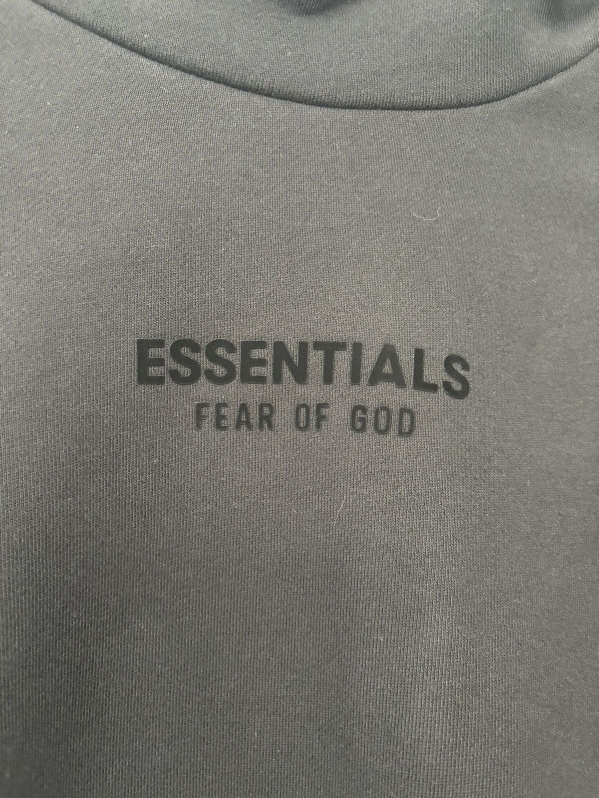 Essentials × FOG × Fear of God FOG Jet Black Hoodie Size US M / EU 48-50 / 2 - 5 Thumbnail