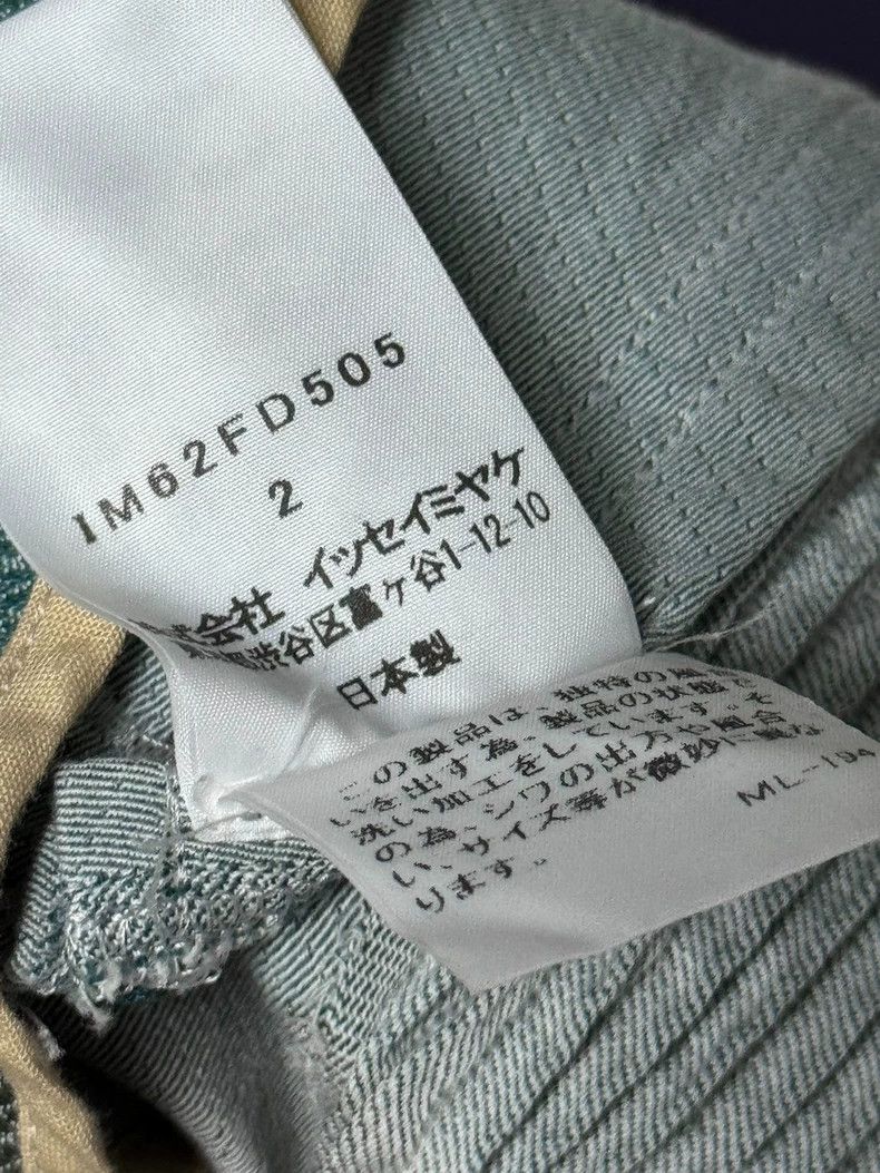 Issey Miyake Issey Miyake size:2 A grey-green color-blocked suit Size XS / US 0-2 / IT 36-38 - 6 Thumbnail