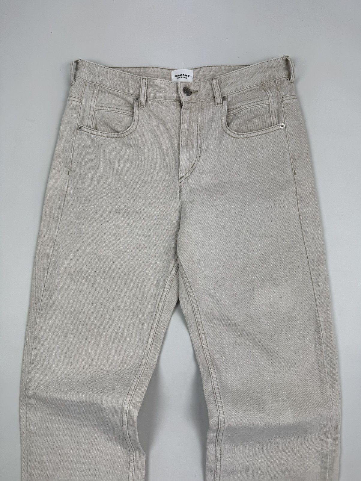 Isabel Marant Etoile Distressed Isabel Marant Etoile Vendelia Women’s Trousers Size 27" / US 4 / IT 40 - 5 Thumbnail