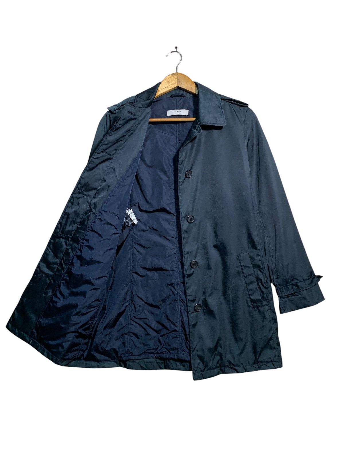 Prada 🔥PRADA ITALY NAVY BLUE JACKETS Size S / US 4 / IT 40 - 1 Thumbnail