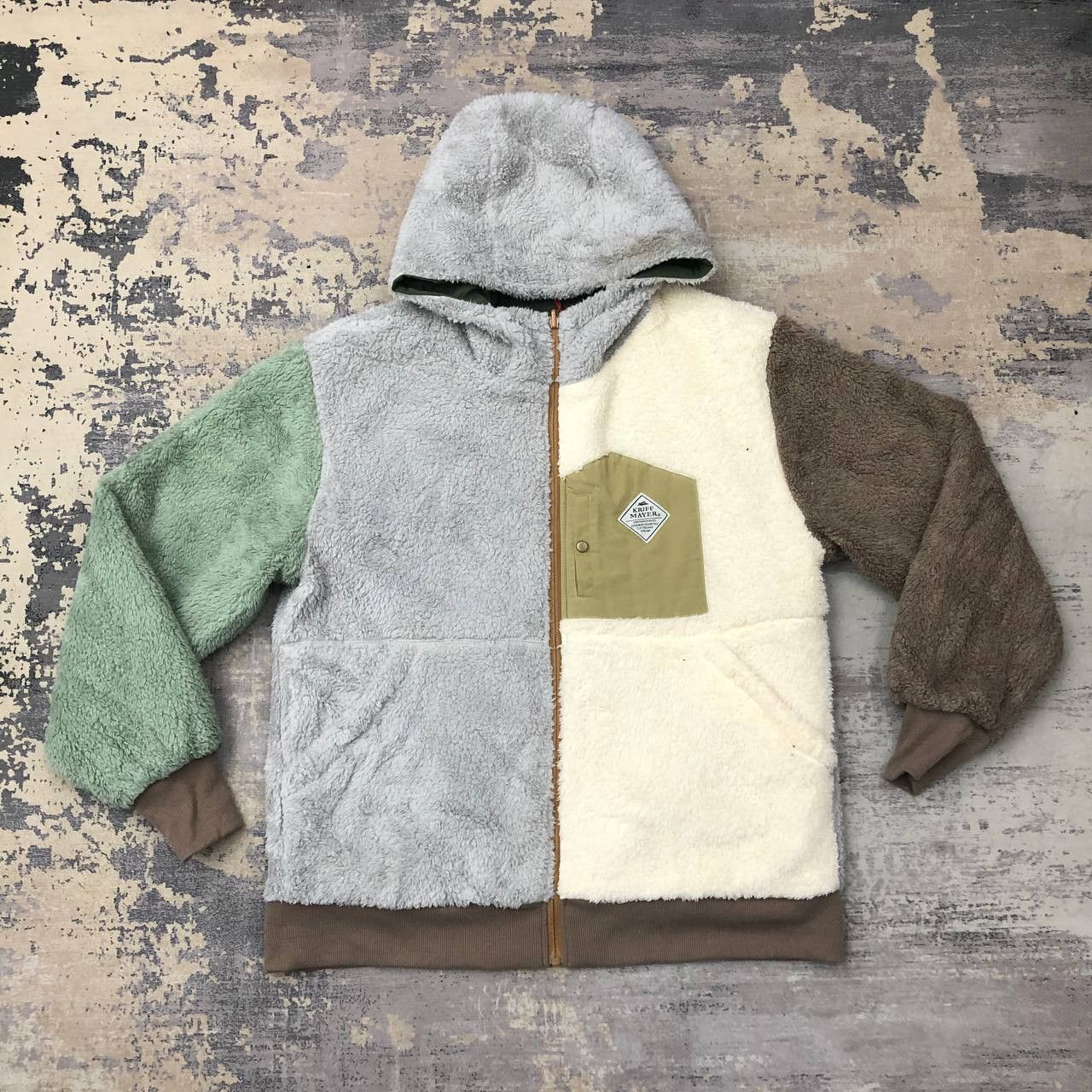 Japanese Brand Y649 KRIFF MAYER FLEECE REVERSIBLE JACKETS Size US L / EU 52-54 / 3 - 8 Thumbnail