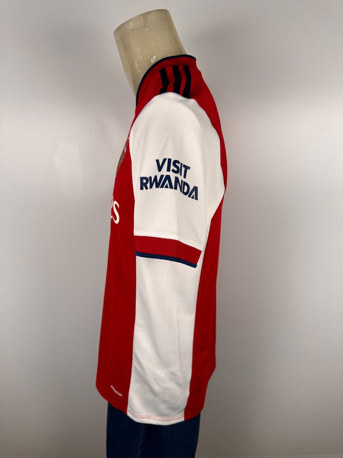 Adidas Arsenal 2021 Football Shirt Soccer Jersey #7 Saka Size M Size US M / EU 48-50 / 2 - 10 Thumbnail