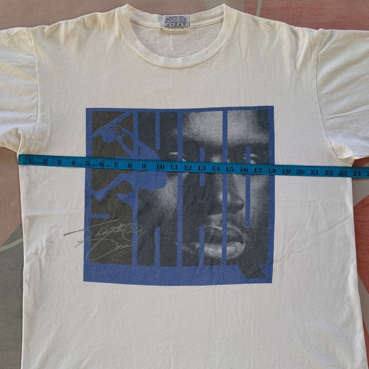 Reebok Rare Vintage Reebok X Shaq Oneal NBA Tees Size US L / EU 52-54 / 3 - 10 Thumbnail