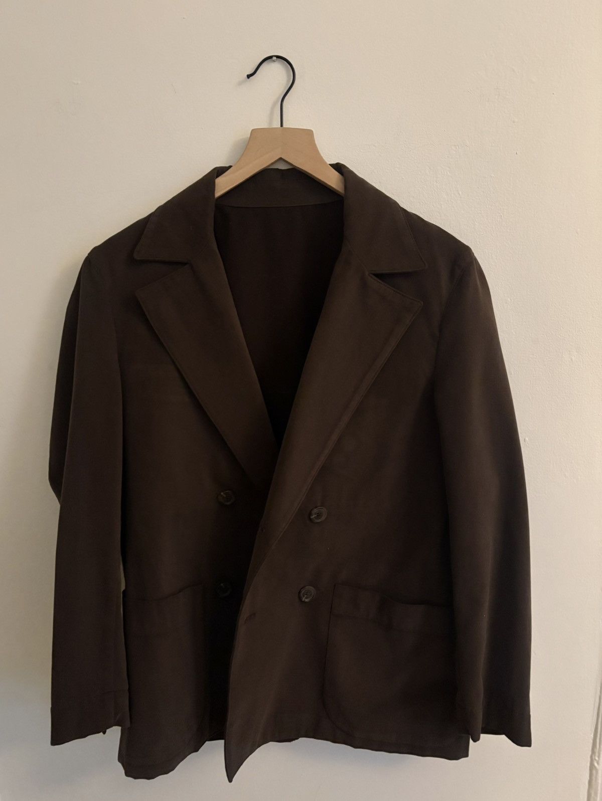 Stoffa Double Breasted Shirt Jacket in Peached Cotton Size US S / EU 44-46 / 1 - 4 Thumbnail
