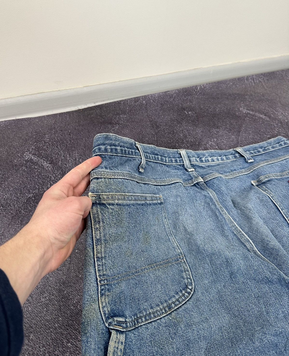 Dickies Vintage Dickies Distressed Baggy Carpenter USA Work Pants Size US 42 / EU 58 - 8 Thumbnail