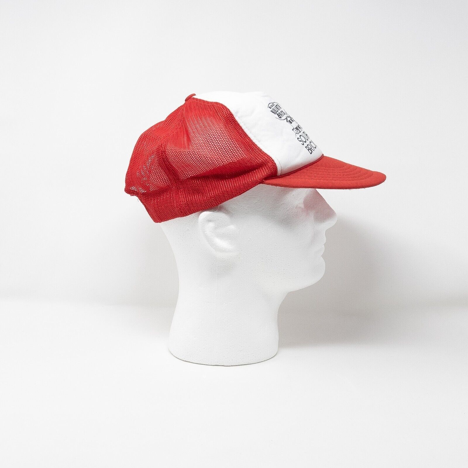 Vintage Vintage 90s Workwear Bricklayer Trucker Hat - Foam Mesh Snap Size ONE SIZE - 6 Thumbnail