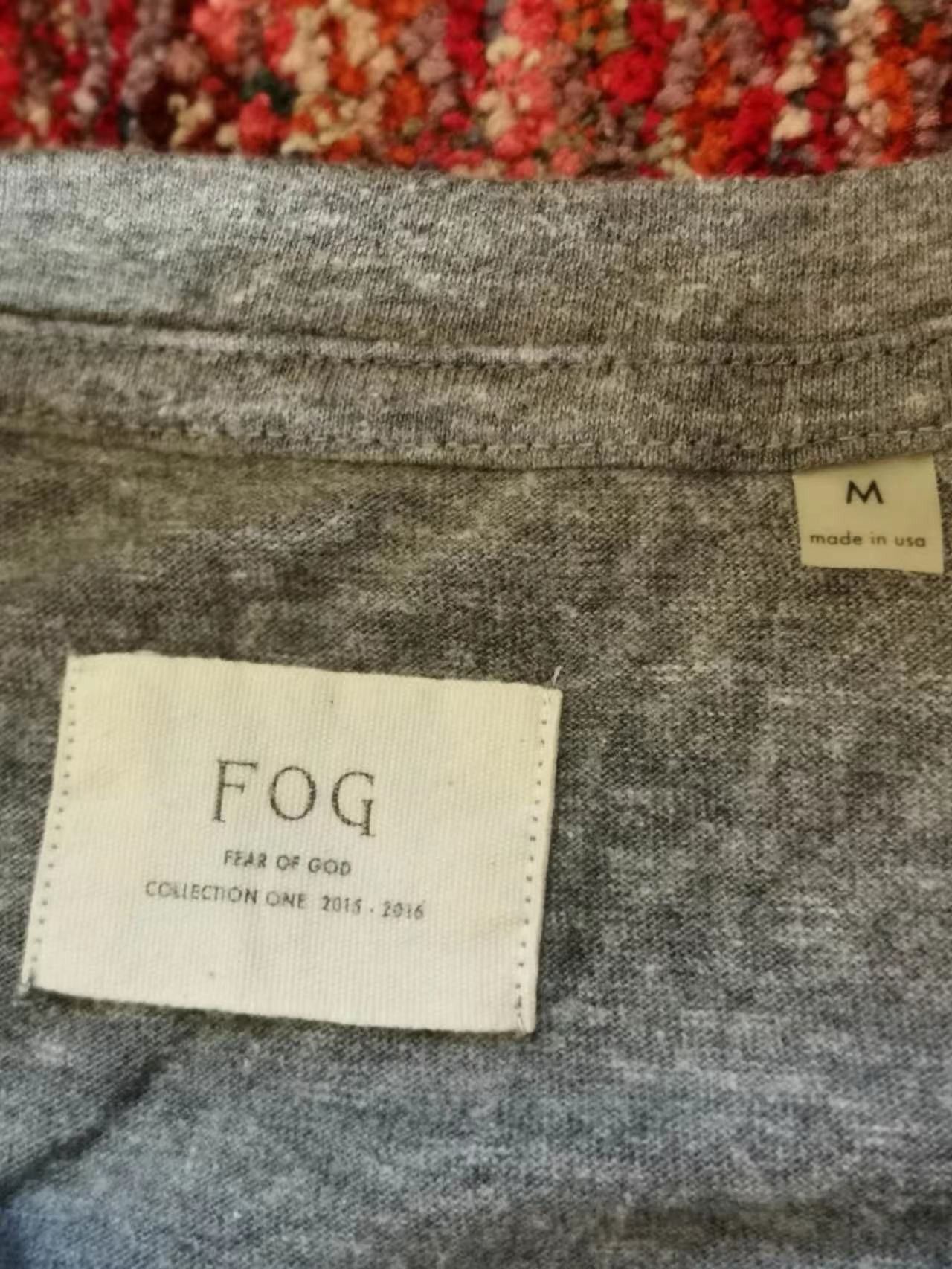 Fear of God × Vintage Collection 1 Fear Of God FOG Crew Neck T-Shirt Size US M / EU 48-50 / 2 - 1 Thumbnail