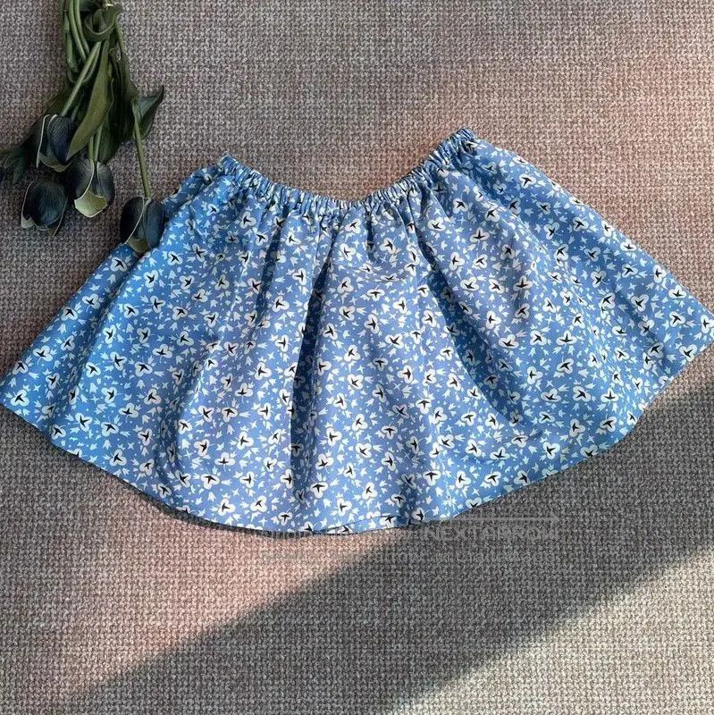 Miu Miu Miu Miu Multicolor Cotton Half Skirt . Size 28" / US 6 / IT 42 - 1 Thumbnail
