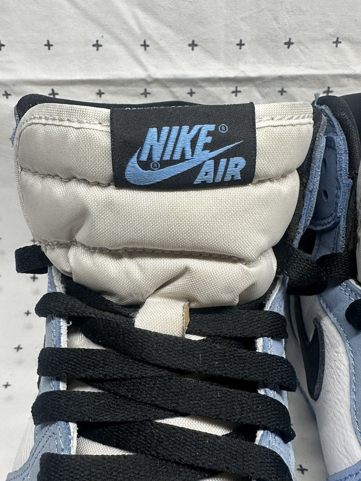 Nike University Blue Air Jordan 1 Retro High *used Size US 9 / EU 42 - 7 Thumbnail