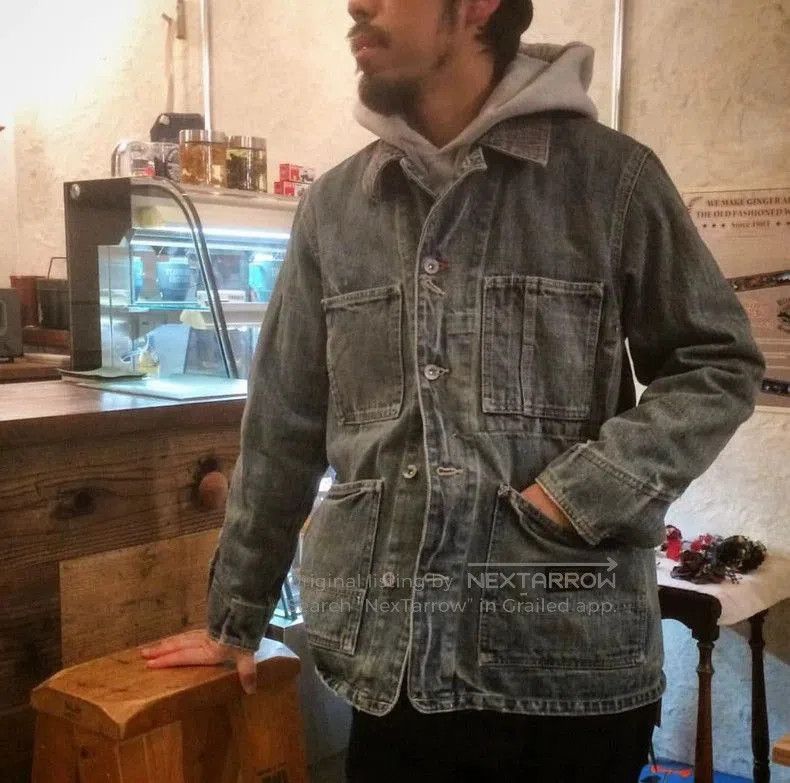 Neighborhood Neighborhood 18ss Savage Coverall Denim Jacket. Size US XL / EU 56 / 4 - 8 Thumbnail