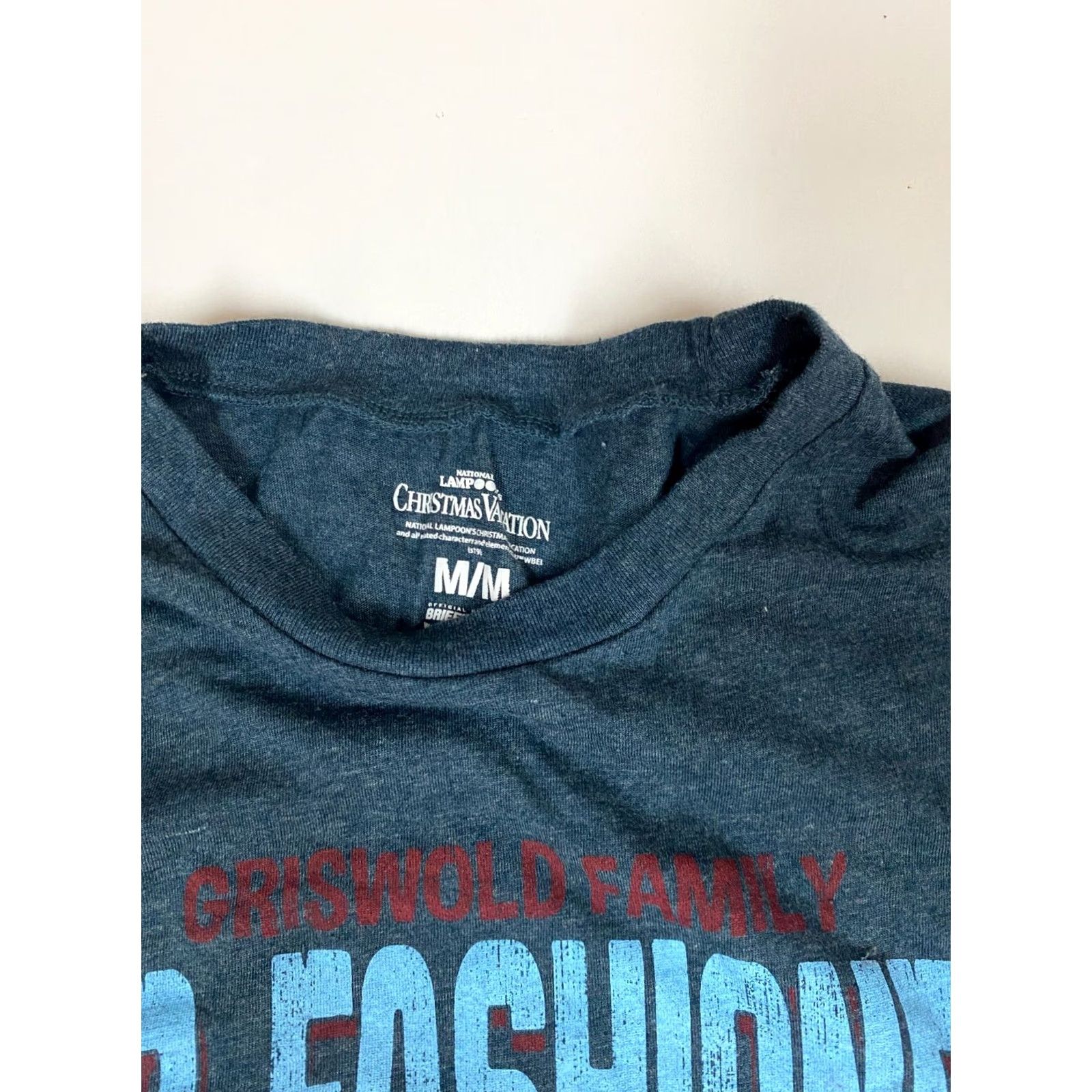 Vintage National Lampoon Mens T Shirt M blue Griswold Family movie Shirt Regular Crew Neck Short Sleeve Cotton Spandex Size US M / EU 48-50 / 2 - 4 Thumbnail