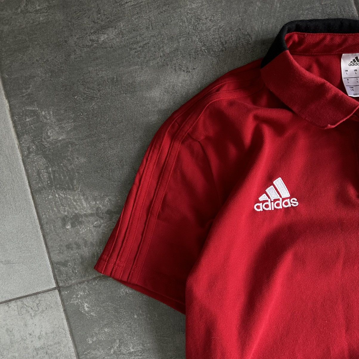 Adidas × Vintage Vintage Adidas Mill In AC Polo T-shirts Sport-wear Size US L / EU 52-54 / 3 - 7 Thumbnail