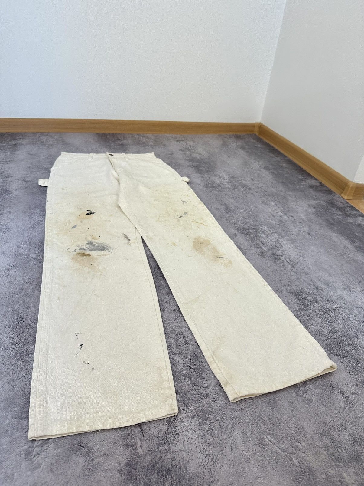 Dickies Vintage Dickies Cargo Carpenter Distressed Baggy Opium Pants Size US 30 / EU 46 - 7 Thumbnail