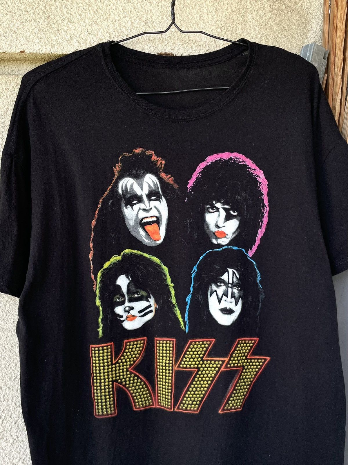 Band Tees Vintage Kiss Masks Rock Metal Band Tour Tee T-Shirt Y2K 90s Size US XL / EU 56 / 4 - 2 Thumbnail