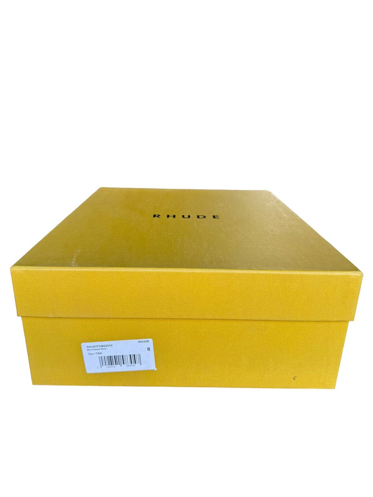 Rhude Unreleased 2020 Tan Mid Chelsea Suede Boot Size US 8 / EU 41 - 2 Thumbnail