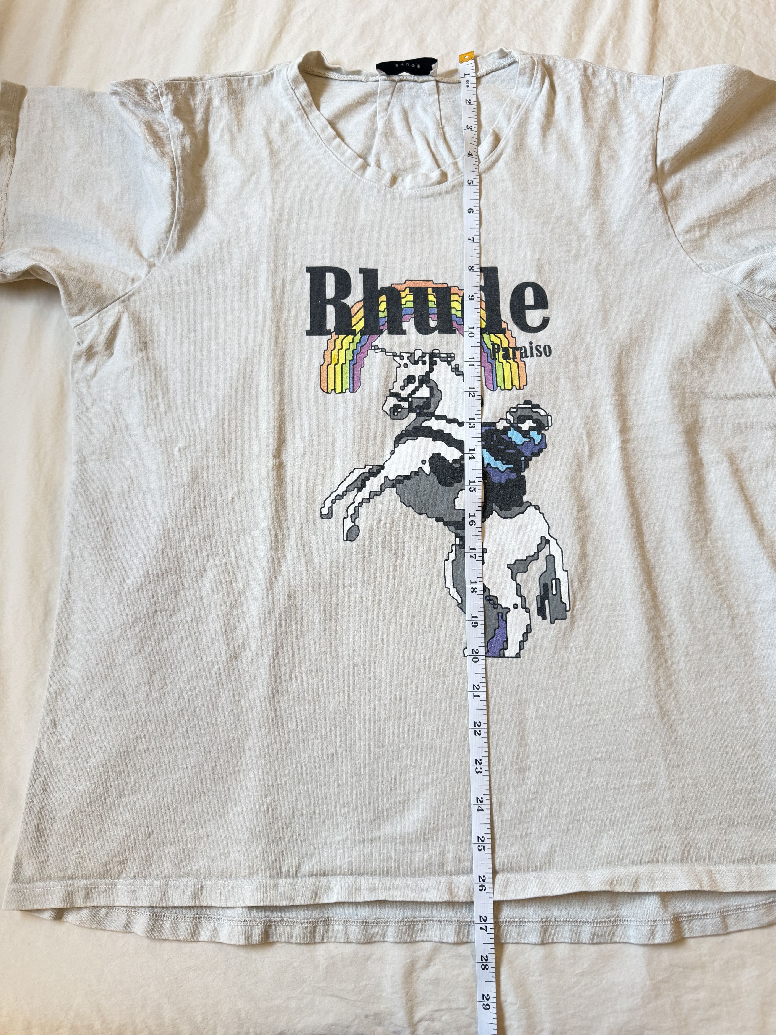 Rhude Rhude unicorn logo tee - Men's S Size US S / EU 44-46 / 1 - 5 Thumbnail